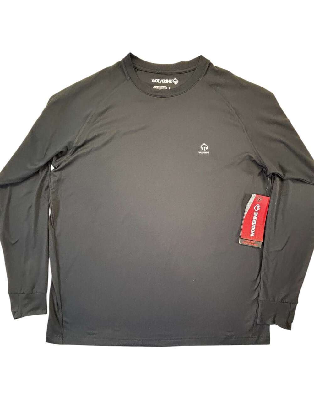 Wolverine Cascade Performance Long Sleeve Sun Shirt with Thumbholes